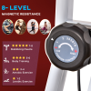 Magnetic Resistance Exercise Bike Foldable LCD Adjustable Seat Red HOMCOM - Image 5