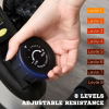 Mini Exercise Bike 8 Levels Magnetic Resistance Leg Fitness LCD Display HOMCOM - Image 5