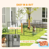 Heavy Duty Puppy Play Pen, 12 Panels Pet Exercise Pen, for Indoors, Outdoors - Image 5