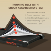 Foldable Walking Treadmill Aerobic Exercise Machine w/ LED Display HOMCOM - Image 5