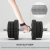 HOMCOM 25KG Adjustable Dumbbells Weight Set Hand Weight for Body Fitness - Image 5