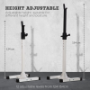 Heavy Duty Weight Stand Bar Barbell Squat Stand Power Rack, for Home, Gym - Image 5