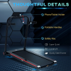 Electric Folding Treadmill w/ Wheels, Safety Button and LED Monitor - Image 5