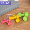 HOMCOM 6kg Dumbbell Fitness Weights Set for Men and Women, Home Gym Workout - Image 5