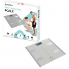 Gymcline Body Analysis Scale w/ BMI Report & Daily Calorie Intake Guide, Silver - Image 4