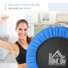 96 cm Foldable Mini Fitness Trampoline Exercise Rebounder Jumper, Blue HOMCOM - Image 6