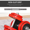 20KGS Dumbbell & Barbell Adjustable Ergonomic Set Exercise in Home Gym HOMCOM - Image 6