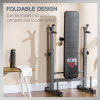Adjustable Weight Bench Foldable with Barbell Rack and Dip Station HOMCOM - Image 6