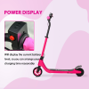 120W Electric Scooter w/ Battery Level Display, Rear Break - Pink HOMCOM - Image 6