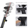 HOMCOM Exercise Bike 10KG Flywheel Cycling w/ Adjustable Resistance LCD Display - Image 6