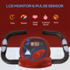 Magnetic Resistance Exercise Bike Foldable LCD Adjustable Seat Red HOMCOM - Image 7