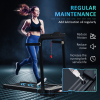 1.85HP Foldable Electric Treadmill Fitness Safety Lock LED screen-Black HOMCOM - Image 7