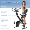 2-In-1 Upright Exercise Bike 8-Level Adjustable with Pulse Sensor Black HOMCOM - Image 7