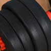 25kg Adjustable 2 IN 1 Barbell Dumbbells Weight Set for Body Fitness HOMCOM - Image 7