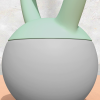 SPORTNOW 8KG Kettlebell with Soft Body and Non-Slip Handle, Grey and Green - Image 7