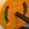 HOMCOM 20kg Weights Barbell Set with Non-slip Handle for Strength Training - Image 7