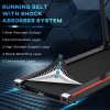 Electric Folding Treadmill w/ Wheels, Safety Button and LED Monitor - Image 7