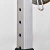 2 Pairs Barbell Squat Rack Portable Stand Weight Lifting Bench w/ Wheels - Image 7