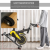 HOMCOM Exercise Bike 10KG Flywheel Cycling w/ Adjustable Resistance LCD Display - Image 7