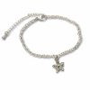 Dahlia Flower Chain Bracelet - Image 2