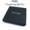 Men's Black Leather Cross Bracelet - Image 3