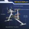 Abdominal Trainer Core Workout Exercise Foldable Adjustable Steel Frame HOMCOM - Image 8