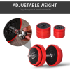 20KGS Dumbbell & Barbell Adjustable Ergonomic Set Exercise in Home Gym HOMCOM - Image 8