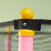 HOMCOM 4.6FT/75" Kids Trampoline with Safety Enclosure, Indoor Outdoor - Image 8