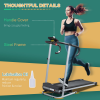 1.25HP Motorised Electric Treadmill Running Machine Fitness Folding HOMCOM - Image 8