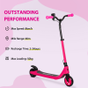 120W Electric Scooter w/ Battery Level Display, Rear Break - Pink HOMCOM - Image 8