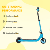 120W Electric Scooter w/ Battery Level Display, Rear Break - Blue HOMCOM - Image 8