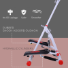 SPORTNOW Folding Exercise Bike with Heart-Rate Sensor for Home Use - Image 8