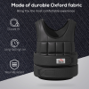 10KGS Adjustable Weight Vest Running Gym Training Weight Loss, Black - Image 8