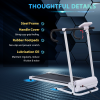 1-10Km/h Folding Treadmill Home Running Fitness Machine Safety Stopper HOMCOM - Image 8