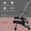 Foldable Stepper Adjustable Step Machine w/ Handlebar LCD Display, Grey HOMCOM - Image 8