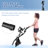 2-In-1 Upright Exercise Bike 8-Level Adjustable with Pulse Sensor Black HOMCOM - Image 8