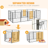 Heavy Duty Puppy Play Pen, 12 Panels Pet Exercise Pen, for Indoors, Outdoors - Image 8