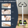 Adjustable Stepper Aerobic Ab Exercise Machine LCD Screen Handle, White HOMCOM - Image 8