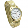 Ravel Mens Bold Number White Dial Gold Expander Bracelet Watch R0232.12.1 - Image 2