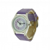 Relda Girls Time Teacher Purple Leather Strap Watch REL13 - Image 3