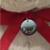 My 1st Christmas Teddy Bear & Engraved Charm - Image 2