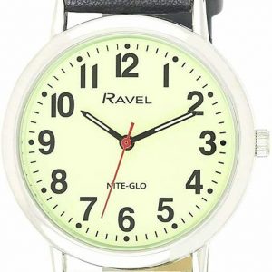 Ravel Mens Basic Glow in The Dark Luminous Dial Watch R.GL.03