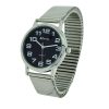 Ravel Mens Stainless Steel Soft Expandable Bracelet Strap Watch R0208.03.1 - Image 2