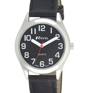 Ravel Womens Classic Strap Black Watch R0125.03.2