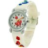 Relda Children's Analogue 3D Multicolor Butterfly White Silicone Strap Girl's Watch REL40 - Image 3