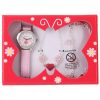 Ravel Little Gems Hearts and Flowers Watch, Necklace & Bracelet Set R2214N - CLEARANCE NEEDS RE-BATTERY - Image 2