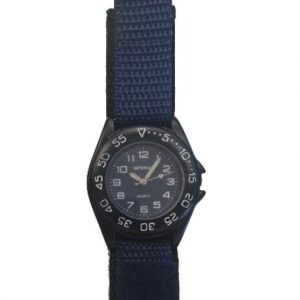 Imperial Kid's Blue Mid Dial with Velcro Strap Easy Fasten Watch IMP429B CLEARANCE NEEDS RE-BATTERY