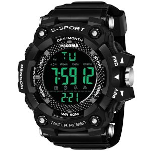 Skmei Mens & Ladies Digital Water proof assorted Model & Colour's Varied Rubber Strap Watch