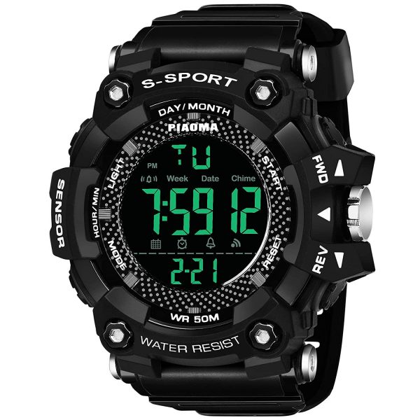 Skmei Mens & Ladies Digital Water proof assorted Model & Colour's Varied Rubber Strap Watch