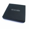 Men's Black Leather Bar Bracelet - Image 3